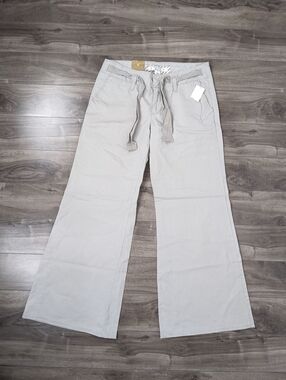Y2K Old Navy Wide Leg Chinos Size 2 Classic Rise NWT Wide Leg